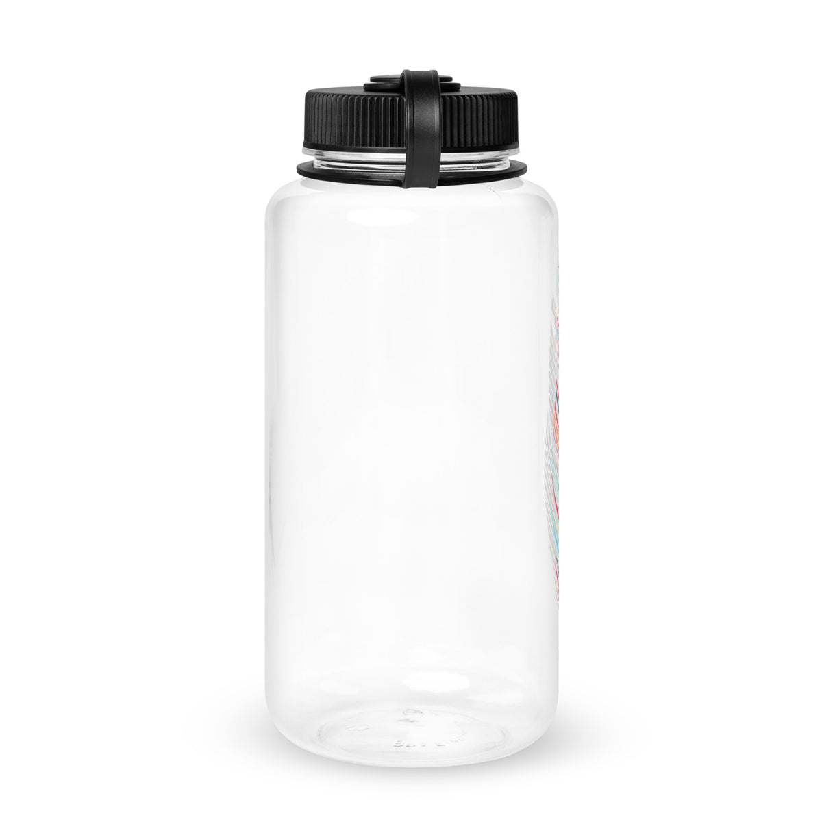 Prism Feather Wide Mouth Plastic Water Bottle