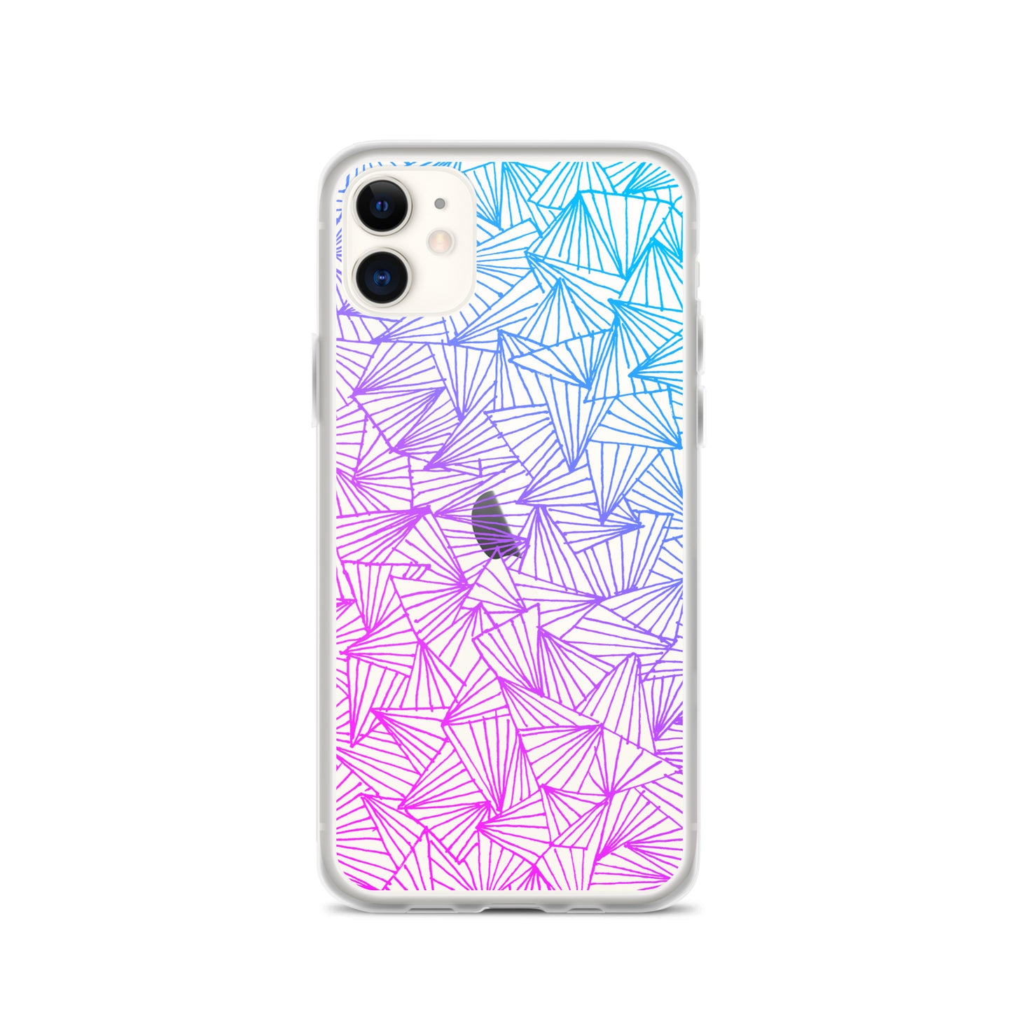 Gaggle of Trianges Gradient Clear Case for iPhone®