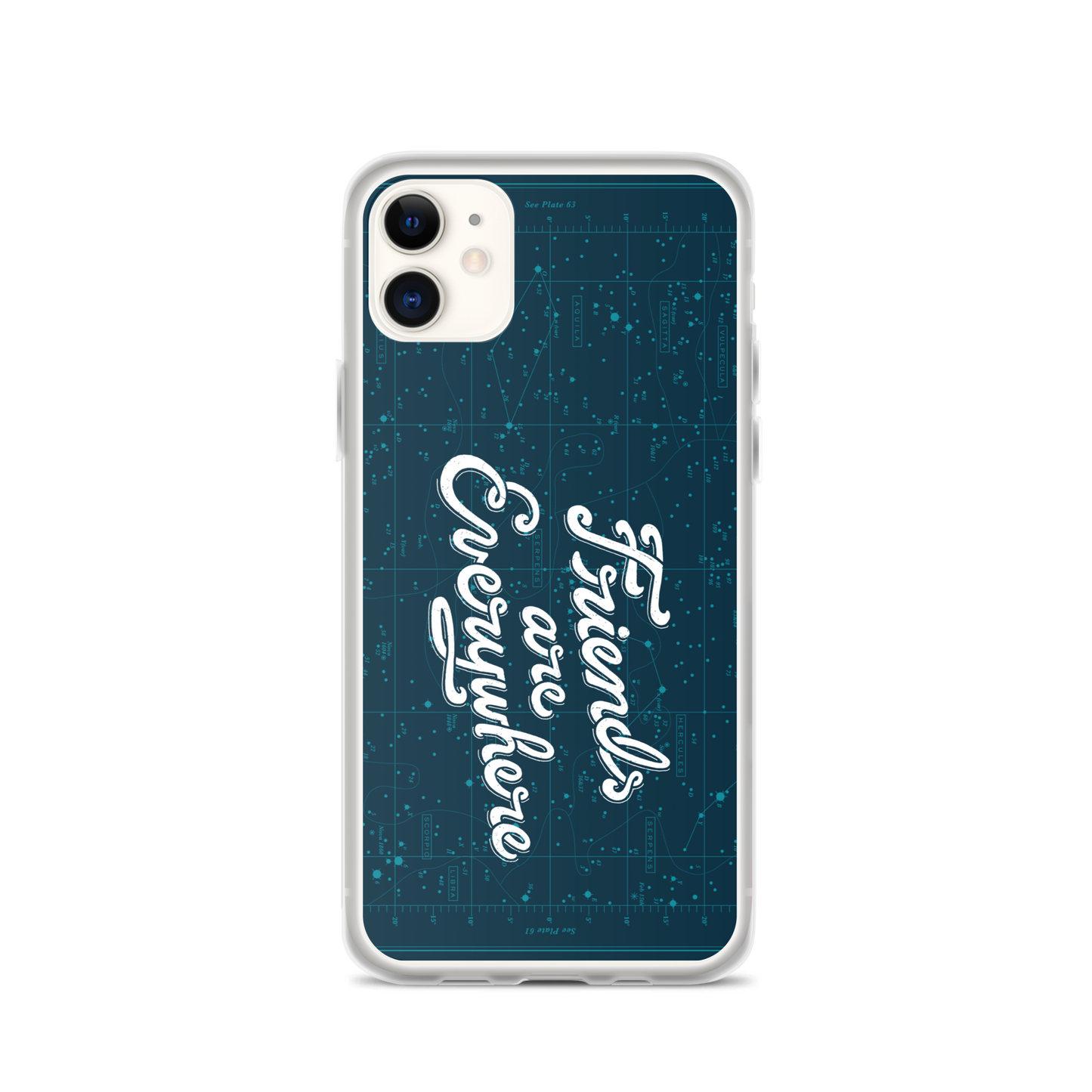 Friends Are Everywhere Clear Case for iPhone®