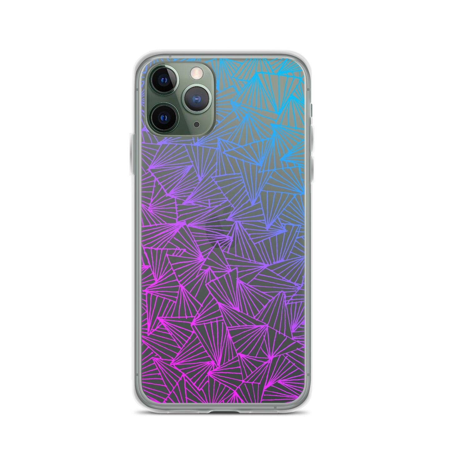 Gaggle of Trianges Gradient Clear Case for iPhone®