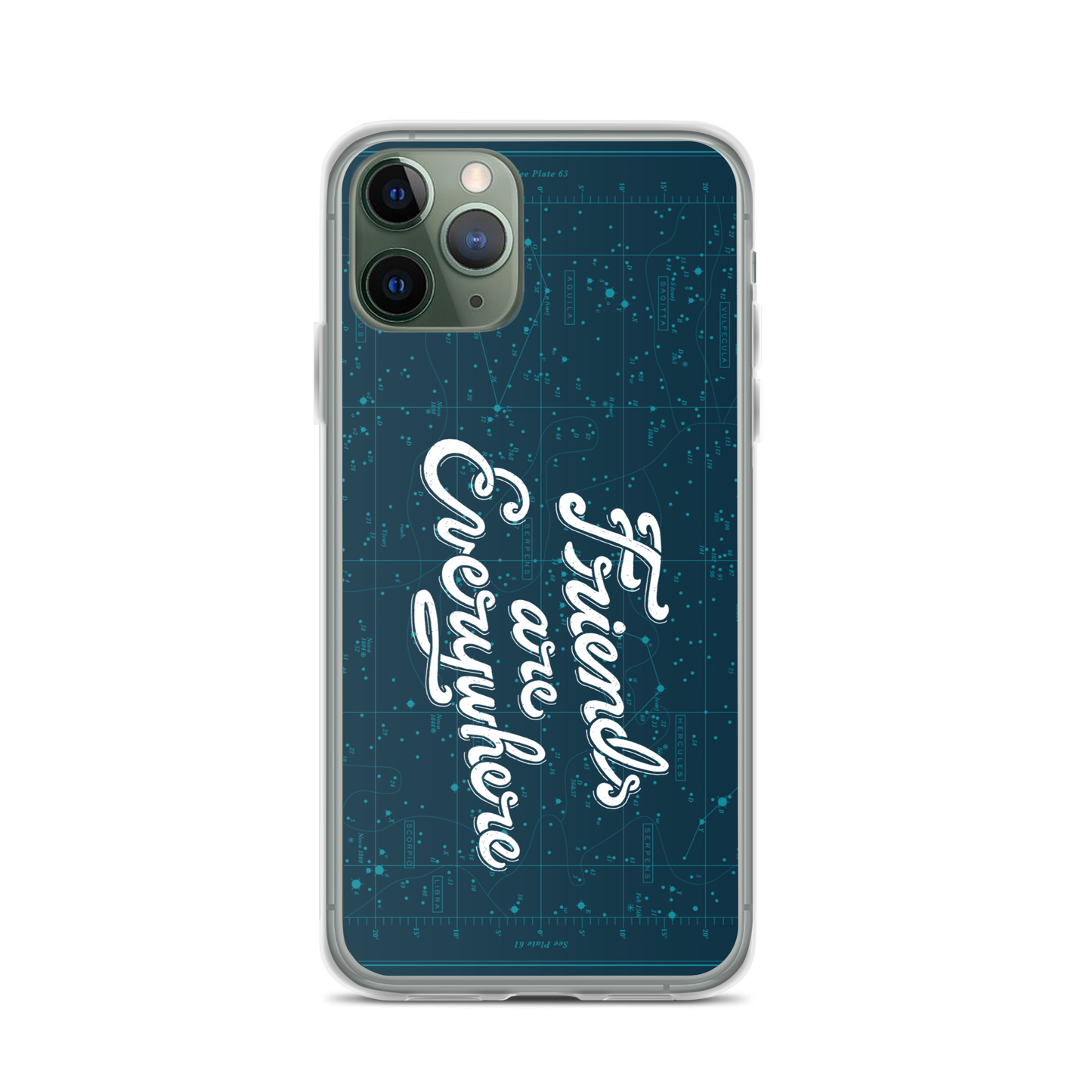 Friends Are Everywhere Clear Case for iPhone®