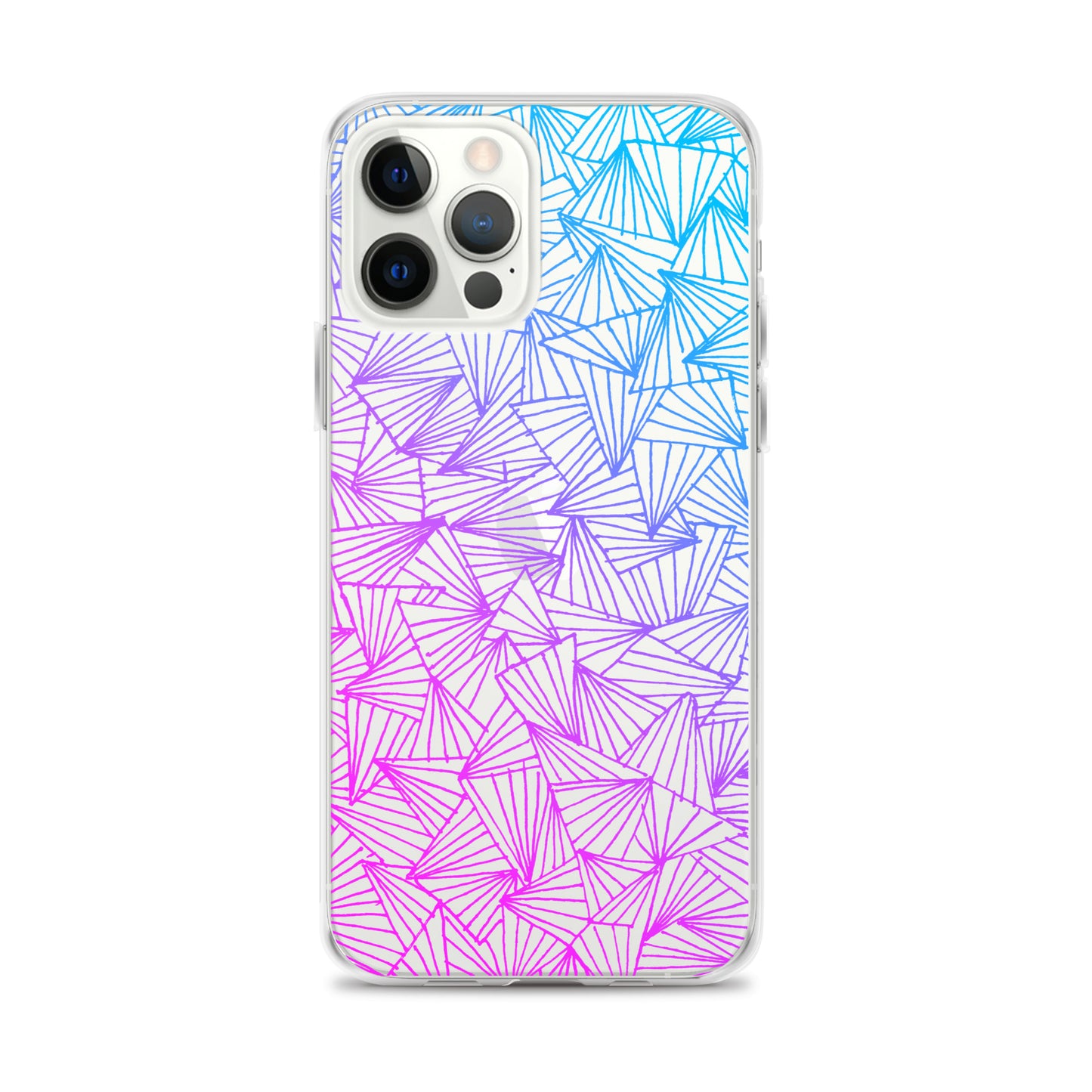 Gaggle of Trianges Gradient Clear Case for iPhone®