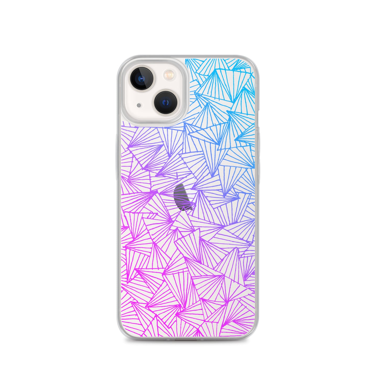 Gaggle of Trianges Gradient Clear Case for iPhone®