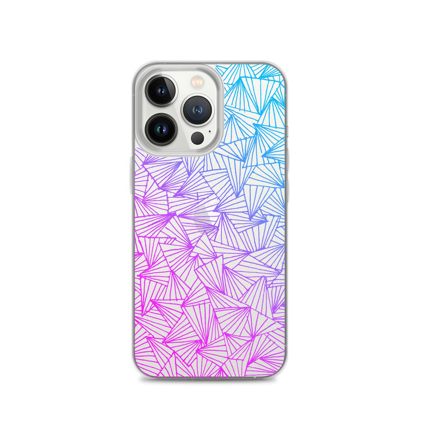 Gaggle of Trianges Gradient Clear Case for iPhone®