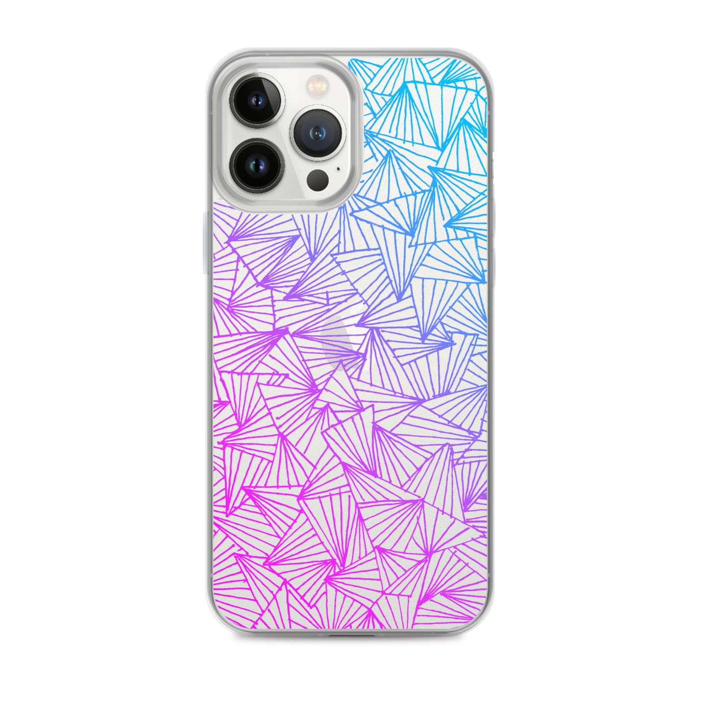 Gaggle of Trianges Gradient Clear Case for iPhone®