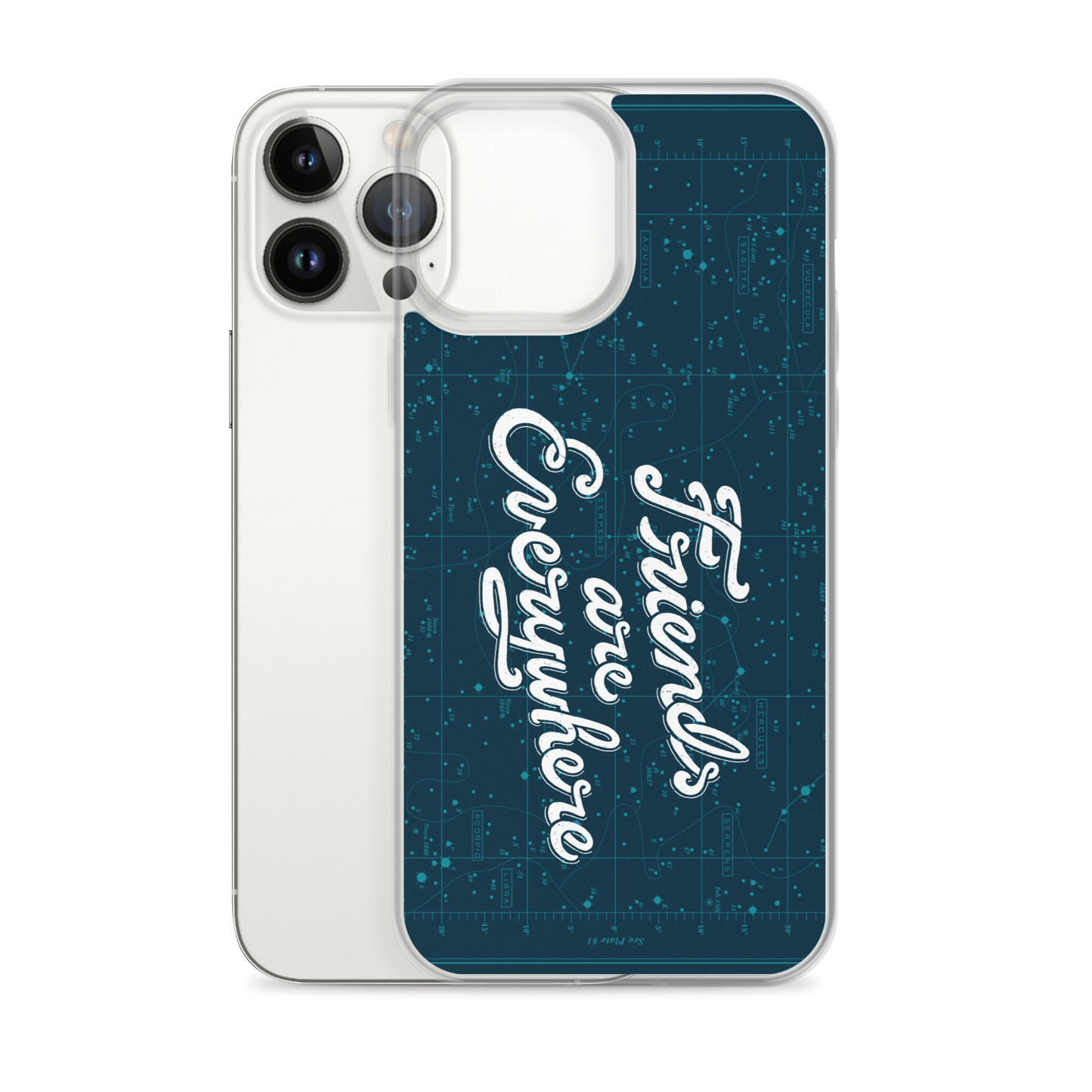 Friends Are Everywhere Clear Case for iPhone®