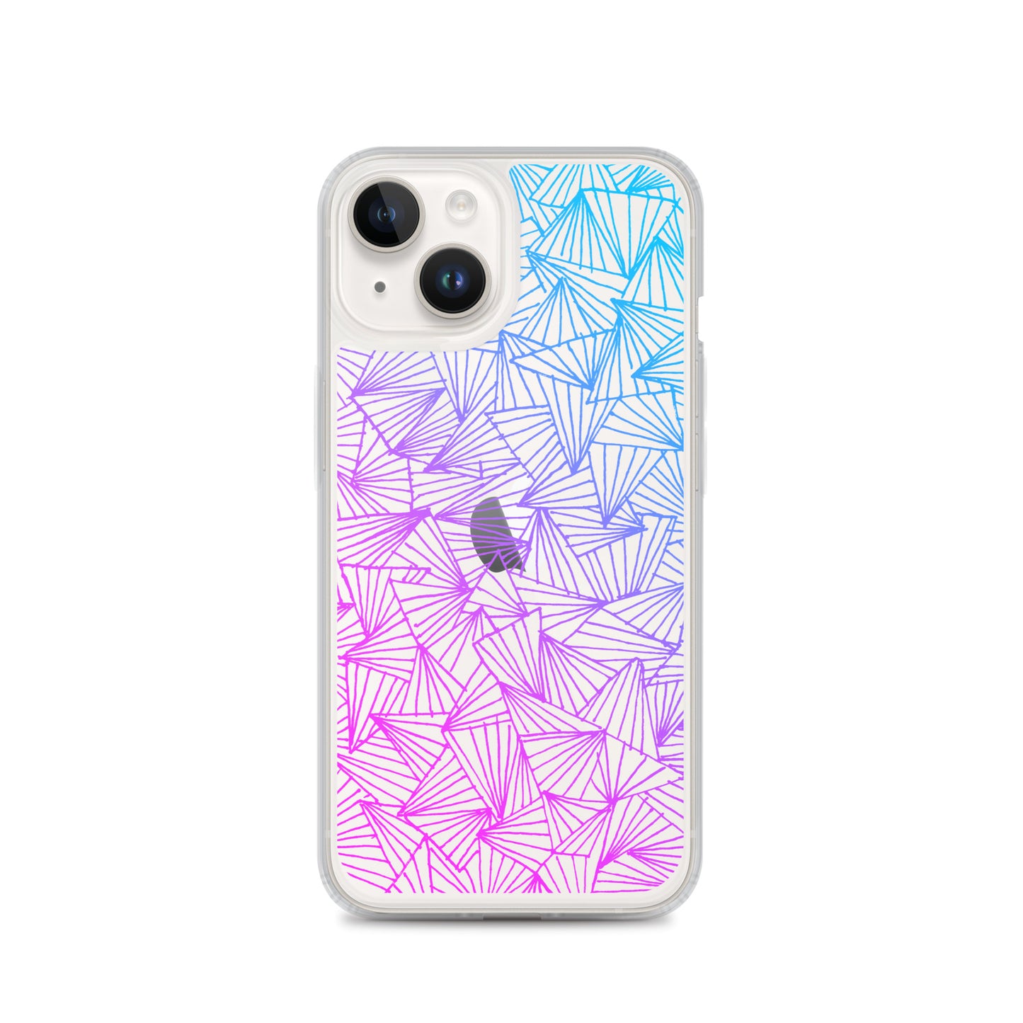 Gaggle of Trianges Gradient Clear Case for iPhone®