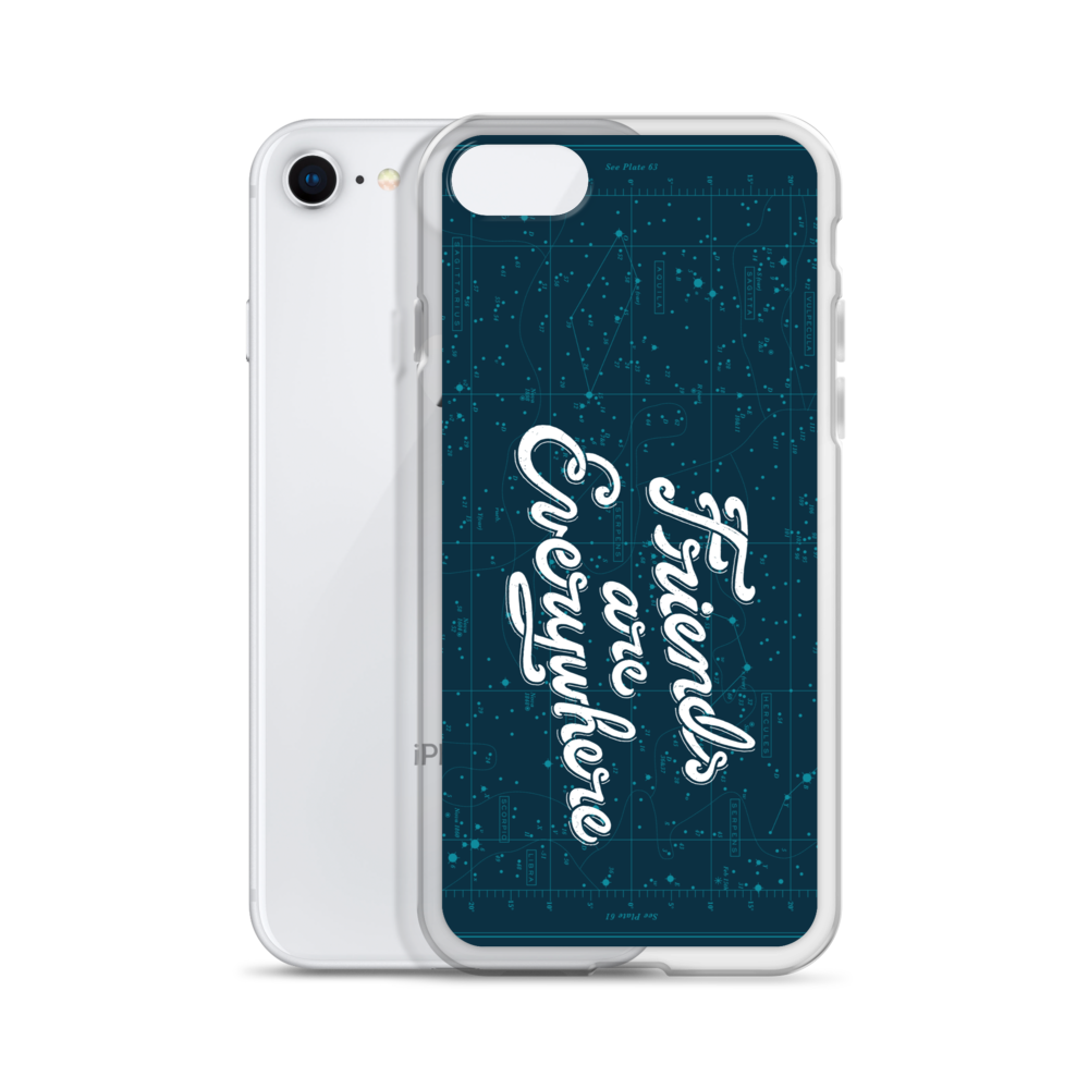 Friends Are Everywhere Clear Case for iPhone®