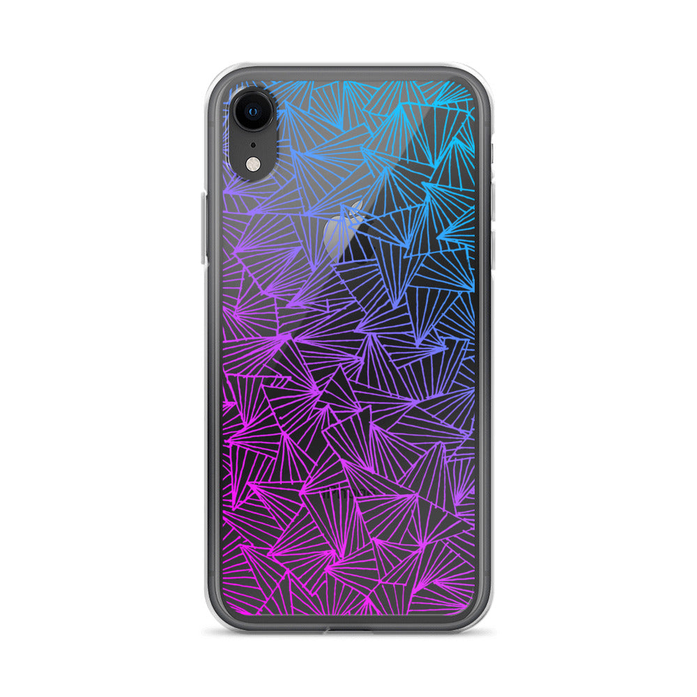 Gaggle of Trianges Gradient Clear Case for iPhone®